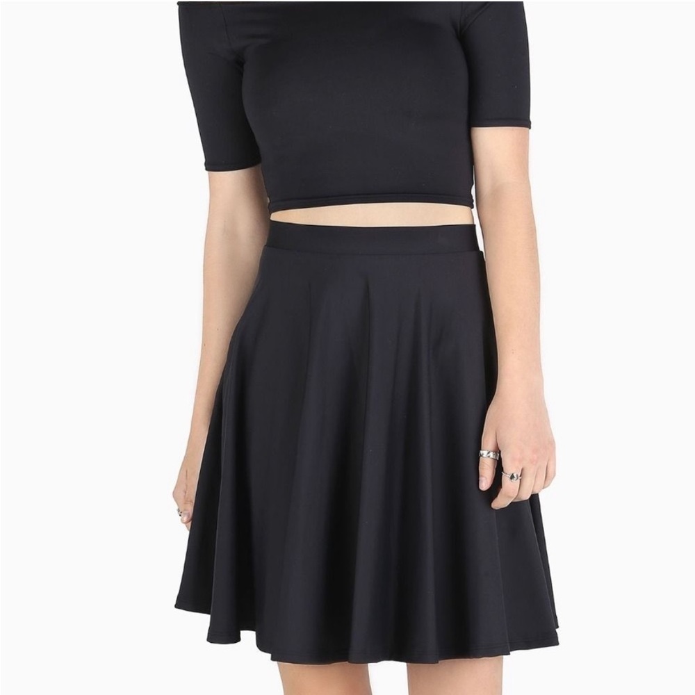 Blackmilk Evil Skater Skirt Back Matte Size M - NWOT!
